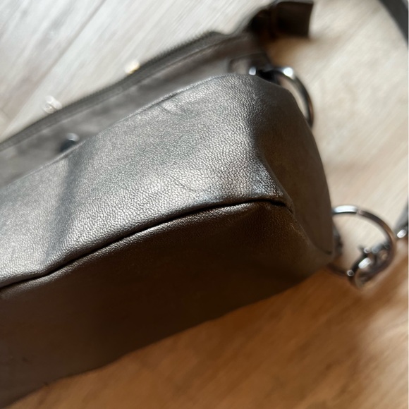 Cynthia Rowley Pewter Zipper Cross Body - Picture 9 of 15
